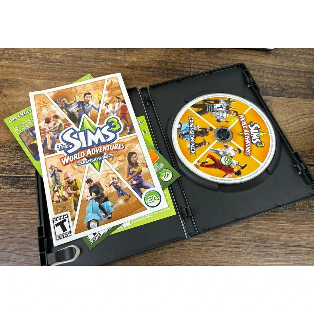 The Sims 3 Game W 3 Expansion Packs Lot W Codes Pets Adventure Generations